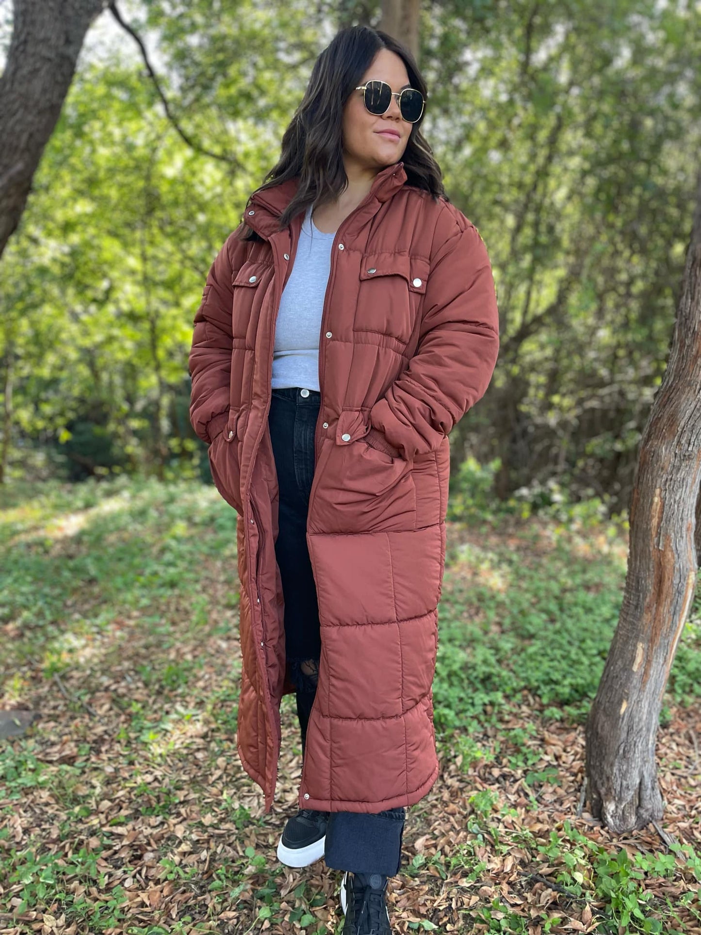 PREORDER: Wrap Me Up Full Length Puffer Jacket